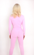 Floral Pink Soft Sculpt Leggings